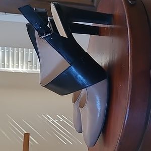 Franco Sarto Dual Tone Heels